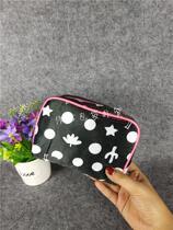 Japanese Magazine Appendix Cute TC Makeup Bag Small Portable Hand Grab Bag Suede Cloth Zero Wallet Containing Bag