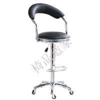 Черное кресло -стул высокий обновление модели 83 см