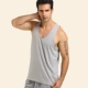 Mùa hè rào cản thoáng khí trung niên cotton trắng mỏng vest nam cộng với phân bón XL cotton áo bố bán áo lót nam
