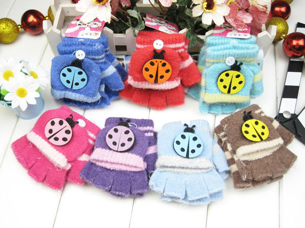 Gants pour enfants en de laine - Ref 2147947 Image 4