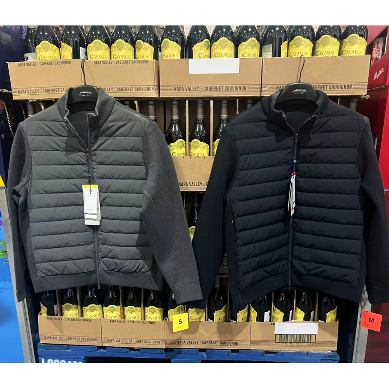 Sam's Club Purchasing Agent Arrow Arrow Brand Men's Patchwork down Jacket Sam's Club Purchasing Agent Arrow Arrow Brand Men's Patchwork down Jacket