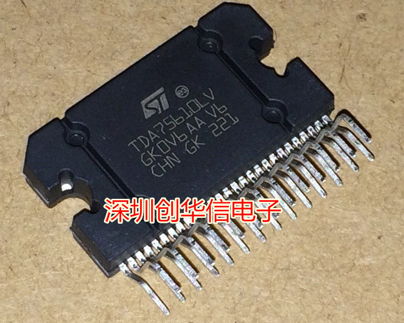 TDA75610LV ZIP-27 car audio amplifier chip new and original can be shot directly