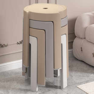 Японский seiko (компания) MUJIE стул утолщённый может Куча стул домой столовая обеденный стол простой современный нордический свет