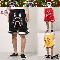 JAPAN BAPE SHARK BASKETBALL Tide Cards Sharks Mens Basketball Casual Shorts 0612