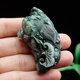 A goods Burmese old pit three-legged toad pendant jade pendant