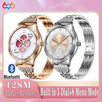 2024 New Womens Smart Watch AK60 HD Call Sports Bracelet Heart Rate Blood Pressure Blood Oxygen Waterproof Pedometer