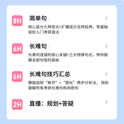 当当网 田静2023考研英语句句真研英语书课包 语法及长难句应试全攻略 含静下心来每日一句练习册 英语一