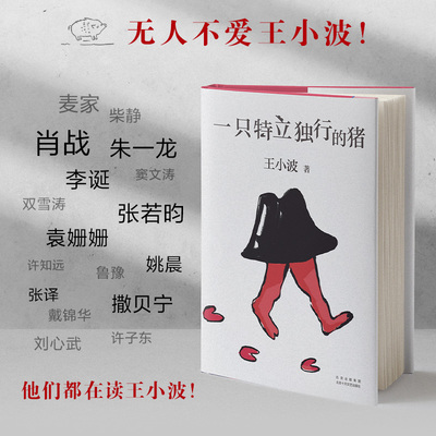 【当当网 正版书籍】一只特立独行的猪 有趣 独立 反对假正经 读王小波的&ldquo;入坑之选&rdquo;