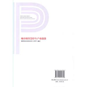 城市级智慧停车产业投资政府和社会资本合作（PPP）模式