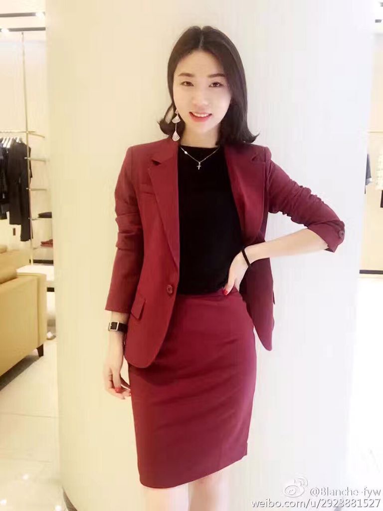 Professional Amast chính hãng trong nước mua 2020 mùa xuân váy phù hợp mới áo khoác ngắn một nút phù hợp