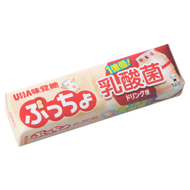 Japan imports snacks Yo-yo Taste TASTE SUGAR UHA 100 million LACTIC ACID BACTERIA YOGURT SUGAR TASTE SUGAR 50g SUGAR IN SUGAR