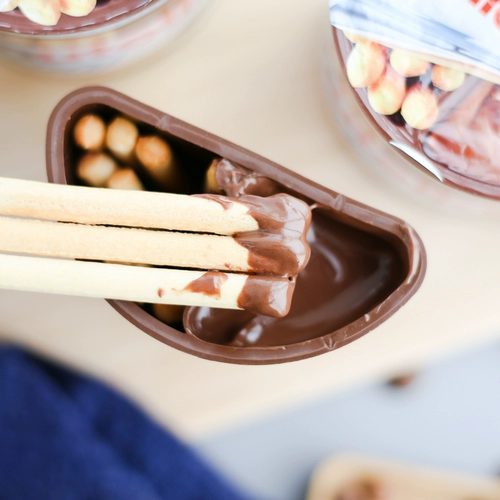 Итальянская закуска Flero nutella может умножить в лестном шоколадном соусе печенье 52G 52G