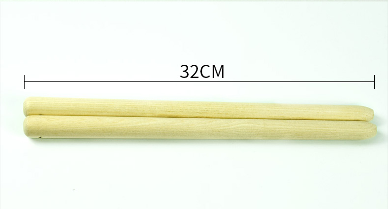 IRY Ai Rui Nhạc cụ Trống Trống Đặc biệt Gỗ thông Gỗ dùi trống Gỗ Trống Crowbar Trống Drum Drum Drum Drum - Phụ kiện nhạc cụ day dan guitar