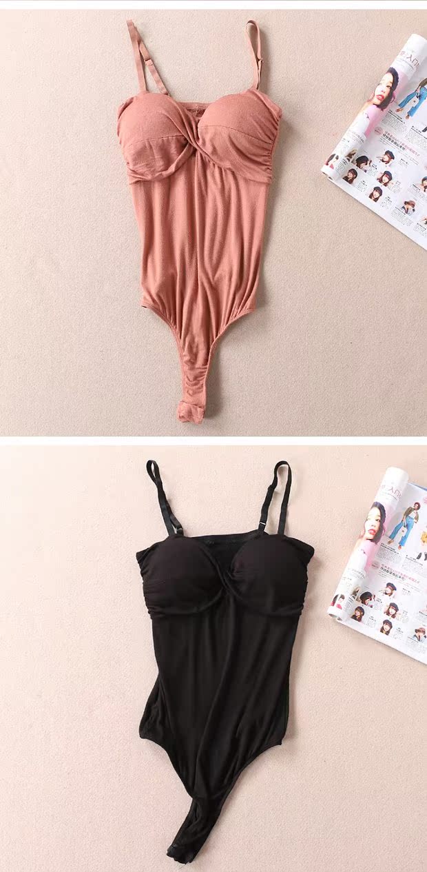 Mềm mại và thân thiện với mùa hè Dây áo ngực miễn phí gợi cảm Slim-fit hoang dã đáy quần jumpsuit nữ D537 áo kiểu nữ đẹp tuổi 40
