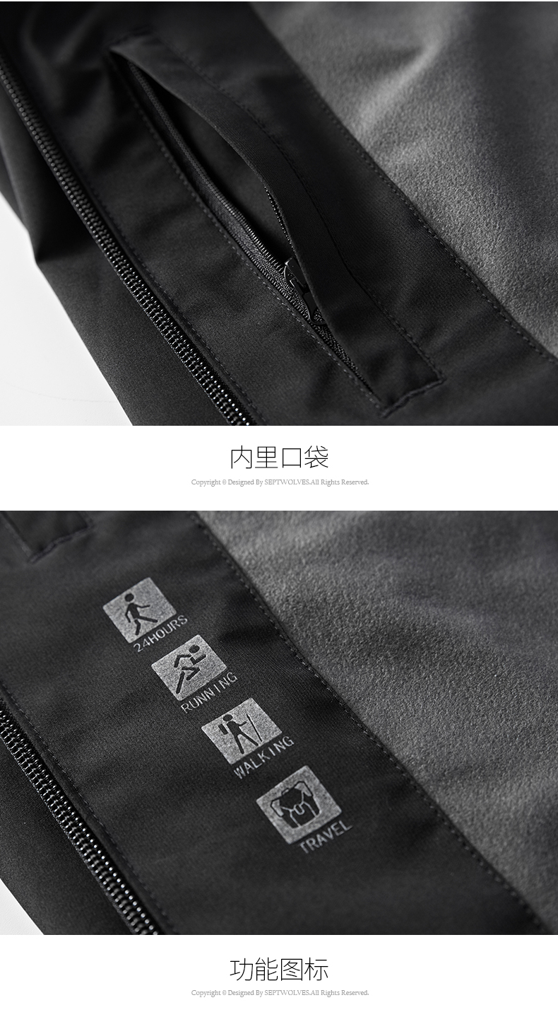 Blouson homme SEPTWOLVES    manches longues - Ref 3117934 Image 19