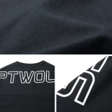 Septwolves, мужская летняя тонкая футболка с коротким рукавом для отдыха, сезон 2021, круглый воротник, оверсайз