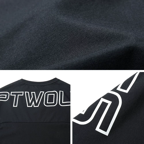 Septwolves, мужская летняя тонкая футболка с коротким рукавом для отдыха, сезон 2021, круглый воротник, оверсайз