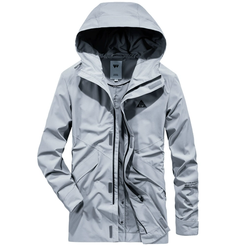 Septwolves, Tide, демисезонная куртка для мальчиков, дорожный длинный спортивный плащ с капюшоном для отдыха