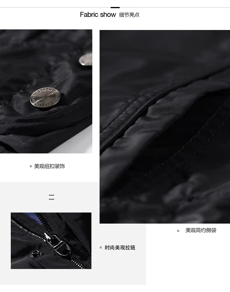 Blouson homme SEPTWOLVES    manches longues - Ref 3118467 Image 10