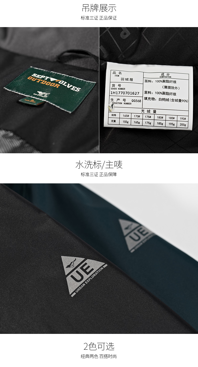 Blouson homme SEPTWOLVES    - Ref 3122212 Image 23