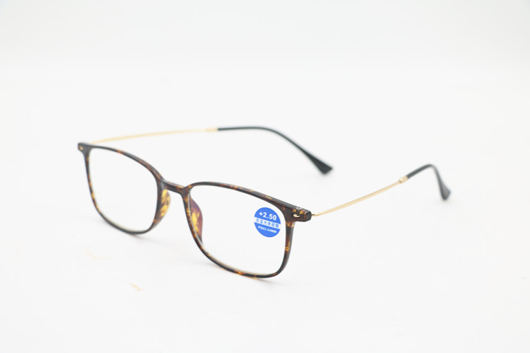 Kính Ultralight nam retro toàn khung bảo vệ bức xạ nhựa phẳng ánh sáng nữ hoàn thành với ống kính 0-600 độ mắt kính gentle monster