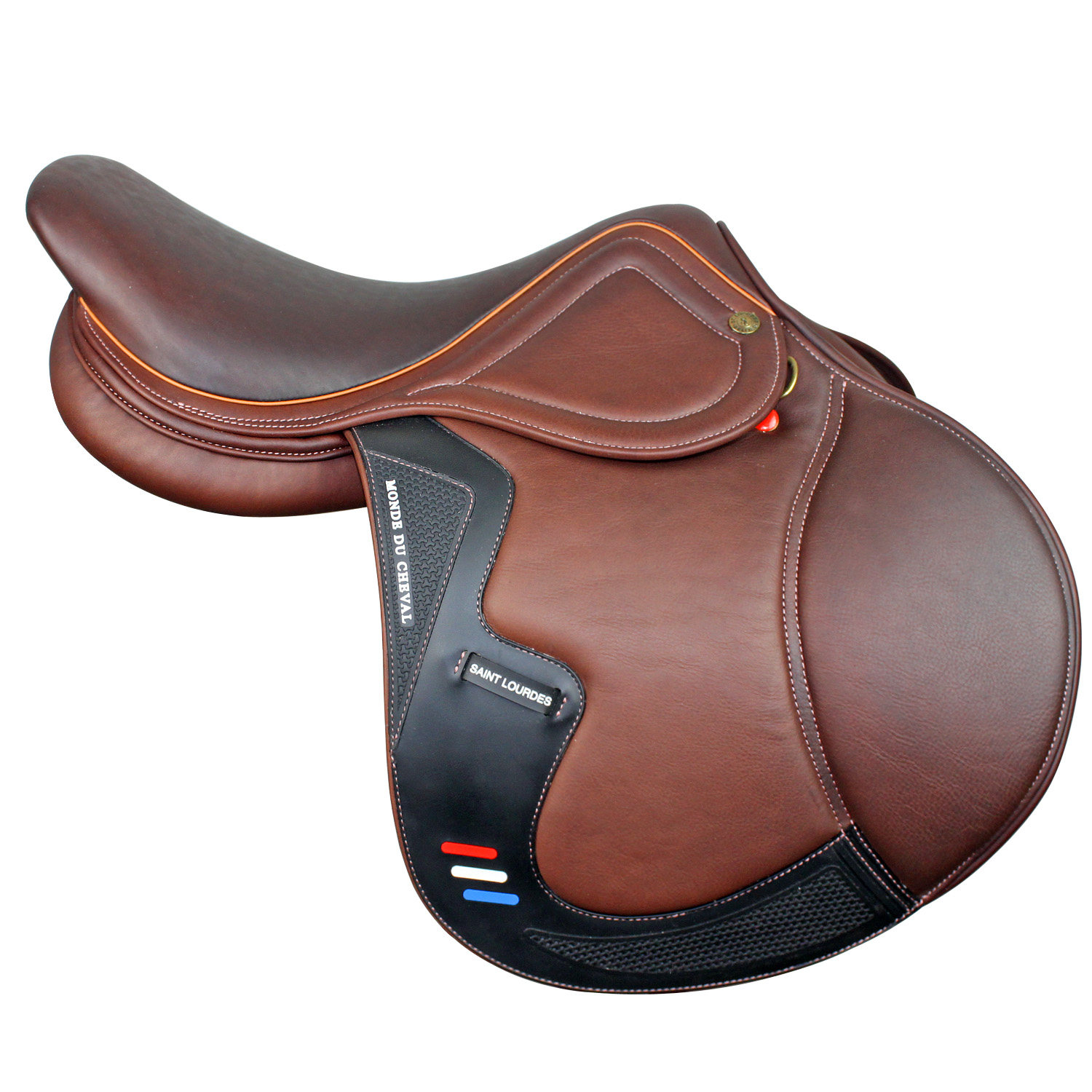 Argentina obstacle saddle set saddle harness saddle obstacle saddle saddle cowhide comfortable elastic cushioning
