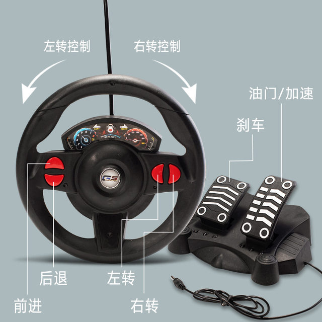 Electric charging four-wheel drive car super large remote control car drift racing gravity induction simulation steering wheel boy toy