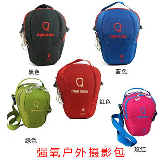 O2 Strong Oxygen Outdoor Photography Bag Digital SLR Camera Bag Chest Bag Satchel Waist Bag Bicycle Bag Free Shipping
