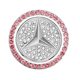 One-click start car logo decorative ring artificial diamond crystal button ignition ring decorative car protective cover inner sticker