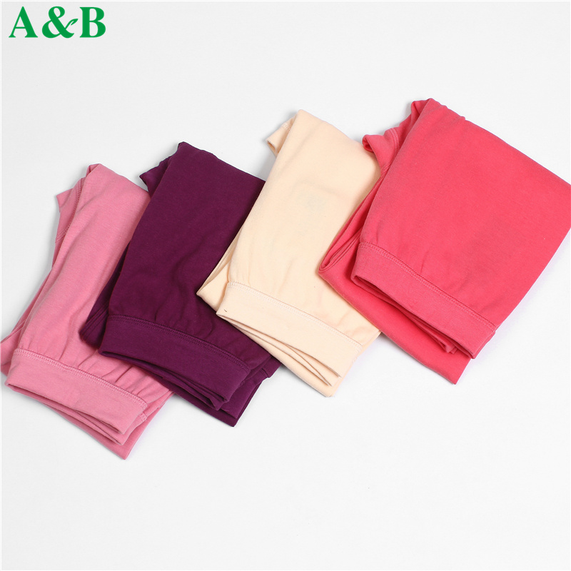 AB Bà bông mùa thu và mùa đông đơn mảnh quần cotton len kích thước lớn quần mùa thu ấm đồ lót ấm đồ lót thiết mỏng.