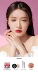18 năm xuân hè 3CE phiên bản giới hạn fox maison Kitsune mờ TINT lip gloss nhung lip glaze - Son bóng / Liquid Rouge 	son bóng victoria's secret satin gloss Son bóng / Liquid Rouge