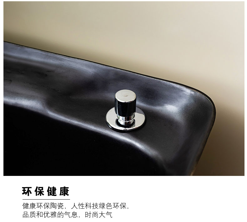 Wash the mop pool balcony is suing the mop pool automatic toilet water tank mop pool ceramic basin 5 home land