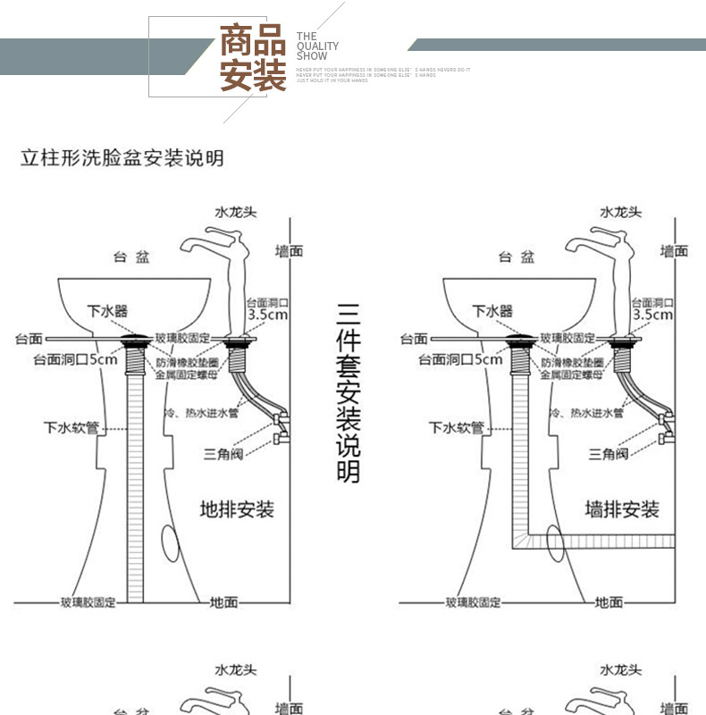 Is suing garden ceramics column basin of the balcony floor type lavatory household toilet lavabo lotus