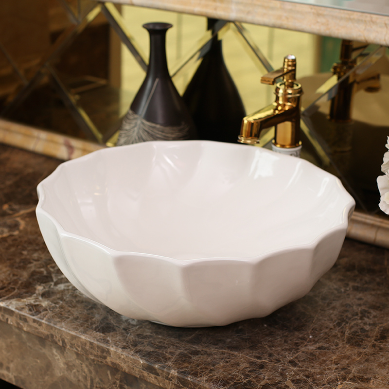 Rain izumidai basin sink ceramic lavatory circle on art basin bathroom modern simplicity of the basin that wash a face