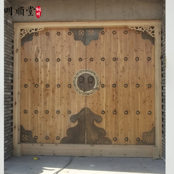 Chinese antique door pure copper nails wooden door copper nails bubble nails rivets ancient building cap nails mushroom nails drum nails semi-circle copper nails