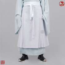 (Dongting Hankyongfu) white lining cloth horse face lining skirt with a skirt and skirt of the head (Xuan son)