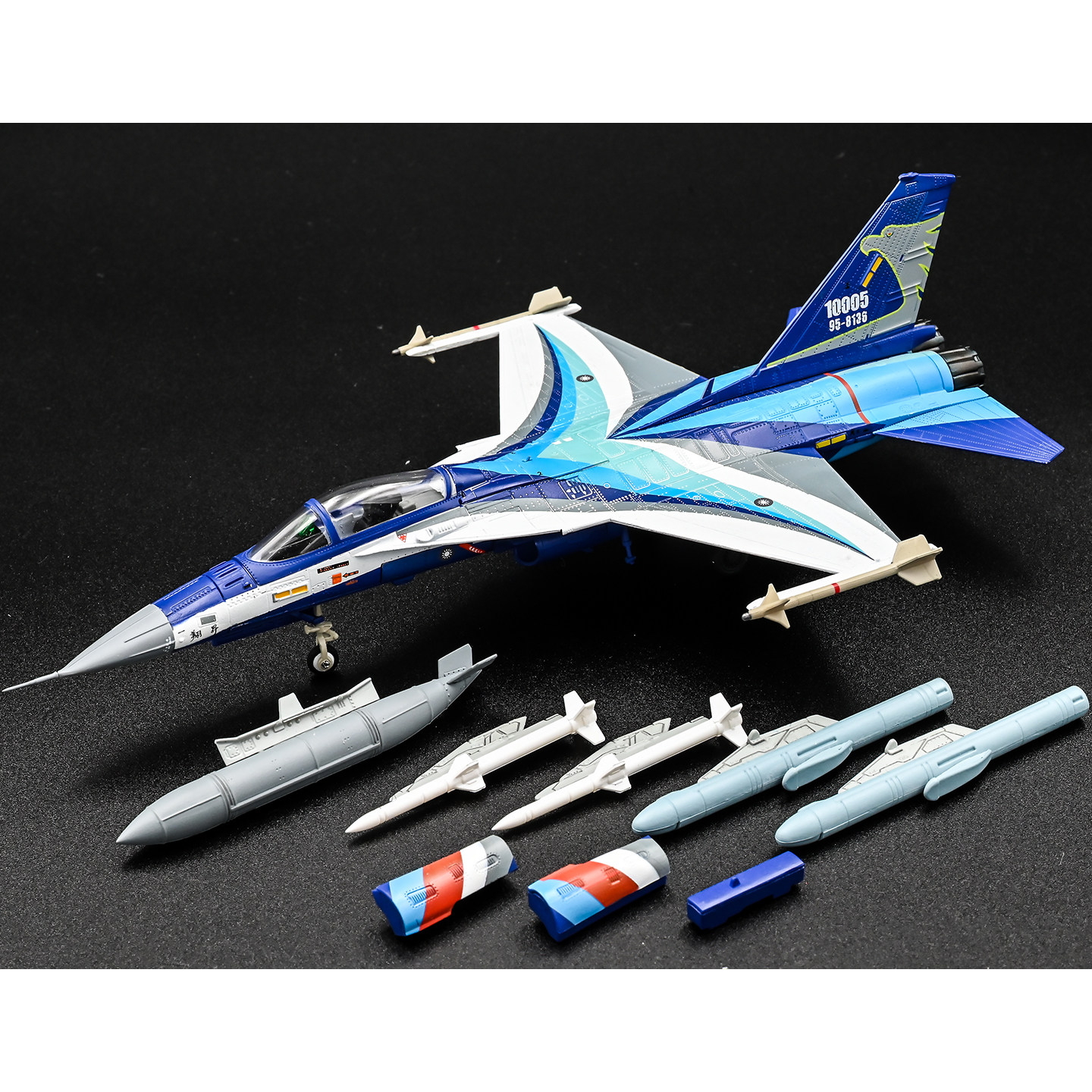 翔昇计划雄二飞弹磁吸挂载！TTF F-CK-1经国号IDF战斗机模型震撼来袭