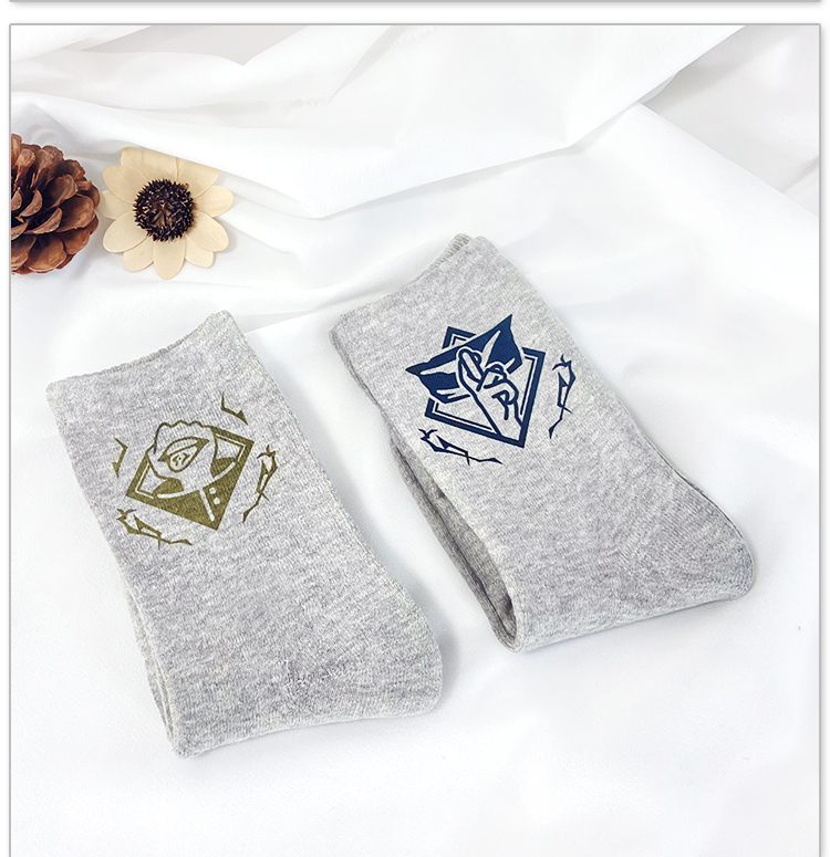 Jujutsu Kaisen Shorts - Itadori Yuuji Gojo Satoru Fushiguro Sukuna Gray Unisex Middle Tube Socks 3 - OFFICIAL ®Jujutsu Kaisen Merch O1CN01CcYVDc2I5gJMYfQMr !!1050919235 - OFFICIAL ®Jujutsu Kaisen Merch