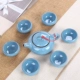 Bộ tách trà đá 7 bộ đặc biệt Bộ tách trà sáu màu với ấm trà bằng gốm Tùy chỉnh Logo Công ty Quà tặng