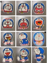 (Zhang Xiaolang) Cross stitch DMC R line self-matching kit plastic board refrigerator sticker Doraemon