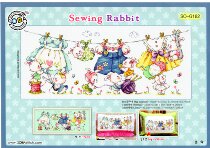 (Zhang Xiaolang) Cross-stitch DMC R line 14CT self-matching cotton cover without cloth cover SODA G182