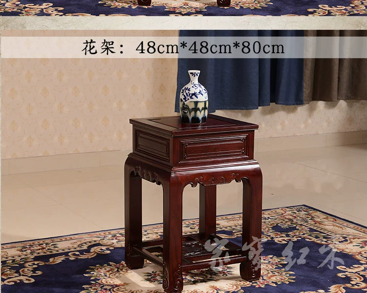 Nội thất gỗ gụ Dongyang mới bằng gỗ hồng mộc châu Phi màu sắc quốc gia Tianxiang 11 món kết hợp phòng khách cổ điển Trung Quốc - Bộ đồ nội thất sofa gỗ