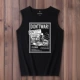 Áo thun không tay nam thương hiệu vest lỏng lẻo hip hop cotton thoáng khí tập thể dục áo len cỡ lớn vượt rào mùa hè - Áo vest cotton áo chi lê