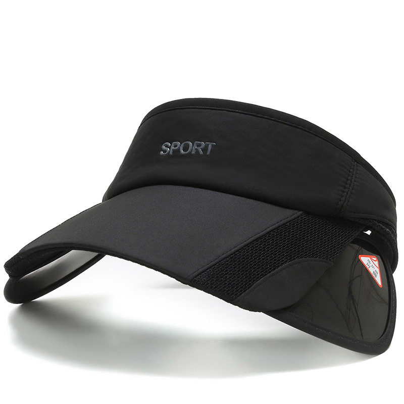 Empty Top Sun Hat Children Summer Sun Protection Great Hat Beach Cap Bicycling Sun Hat Casual Male Topless Resistant UV