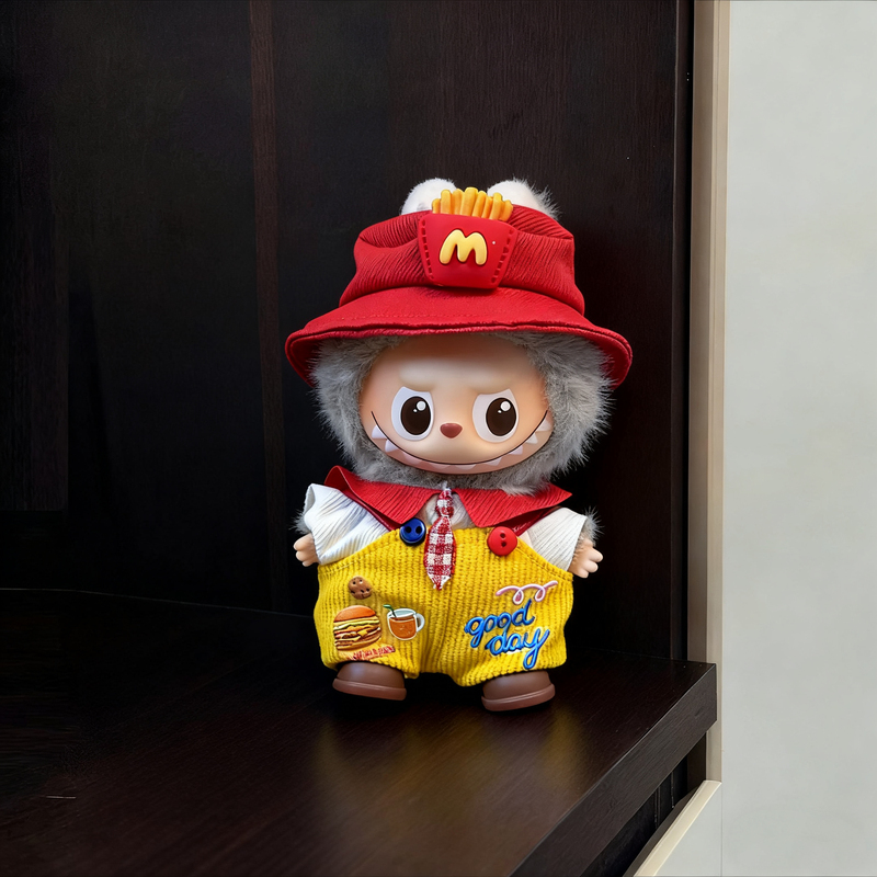 4.0 Labubu 10cm Mini Version Doll Clothes Fourth Generation Clothing Set Doll Clothes Labubu Doll