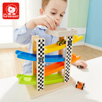 Terbao 1-2 years old 3 years old childrens puzzle track glider boy toy car baby toy car