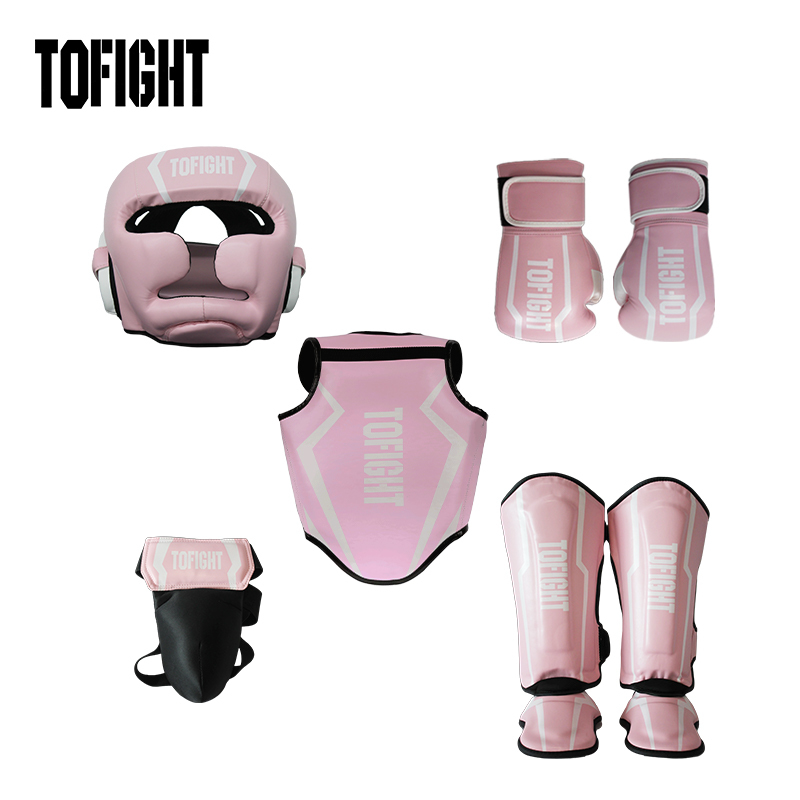 Tofight Muay Thai Protective Gear Set, Sanda Leg Guards, Breathable Foot Guards for Fighting, Boxing Training, and Ankle Protection Tofight Muay Thai Protective Gear Set, Sanda Leg Guards, Breathable Foot Guards for Fighting, Boxing Training, and Ankle Protection