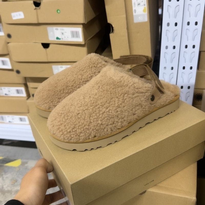 Ugg Women's Shoes Genuine Wool Leather Comfortable Casual Furry Closed-Toe Slip-On Shoes Autumn and Winter 58365.55kg Colors Ugg Women's Shoes Genuine Wool Leather Comfortable Casual Furry Closed-Toe Slip-On Shoes Autumn and Winter 58365.55kg Colors