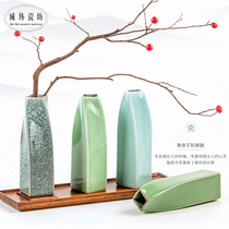 Weiwei modern minimalist style countertop hydroponic vase flower with home living room decoration desktop flower arrangement