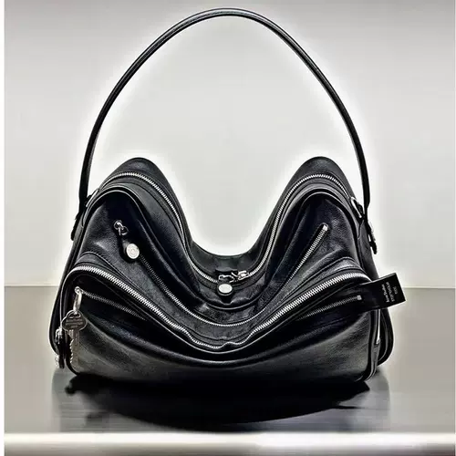 Цепочка с молнией, ключница, подвеска, сумка на одно плечо, из натуральной кожи